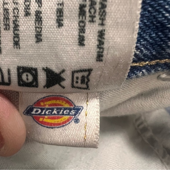 Vintage Dickies Dad Jeans in faded blue altered size 38x27 - Picture 11 of 12